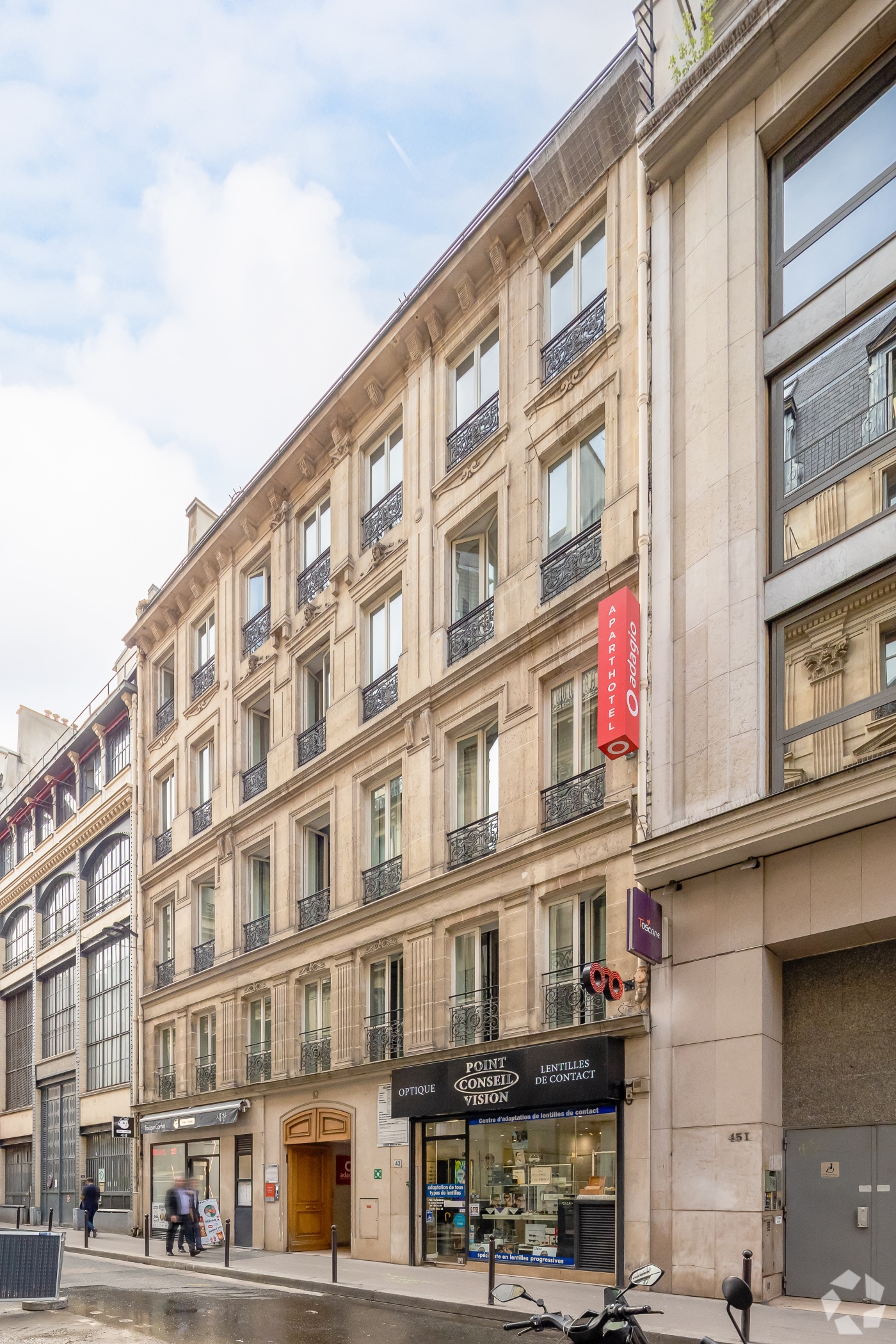 Le 43 rue de Caumartin, Paris 9e &copy; CoStar