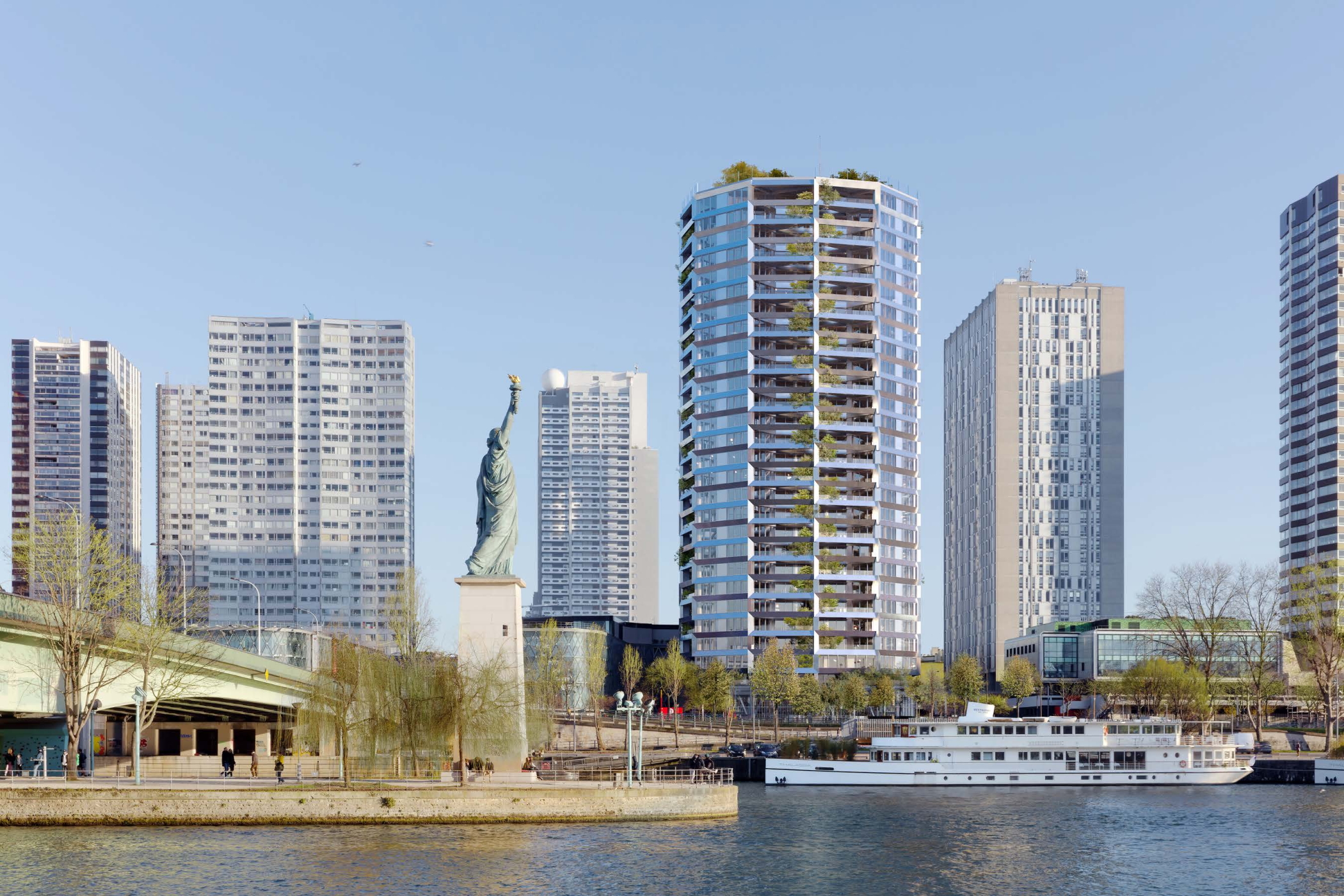 Plein Avant Example Paris 15e : la tour The Circle fait le plein avant sa livraison en 2026 ...