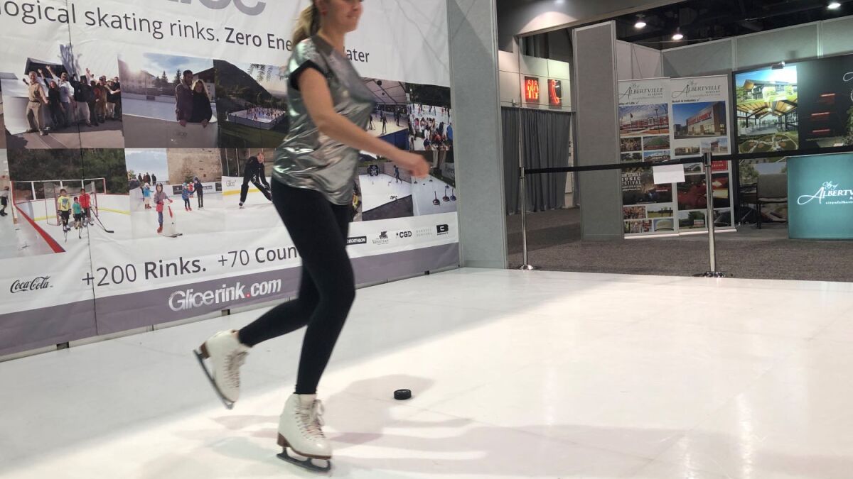 No Zamboni Needed, It's a Glice Rink