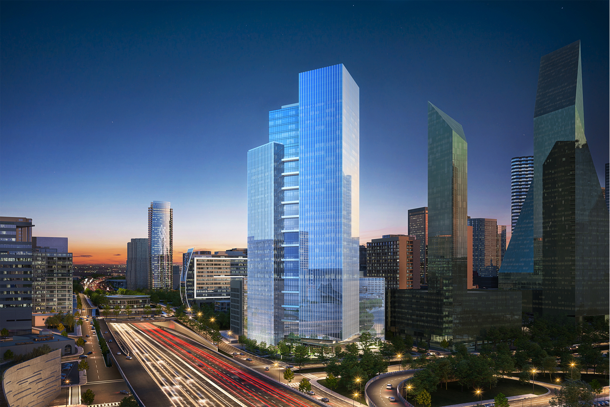 Developer Pitches Plans for Tallest Office Tower in Downtown Dallas in