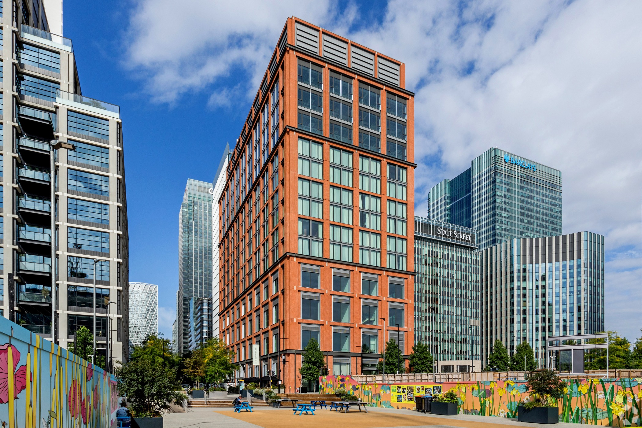 The 312-room Tribe London Canary Wharf opened in 2022 and quickly became the brand and Canary Wharf Group’s flagship hotel property. (CoStar)