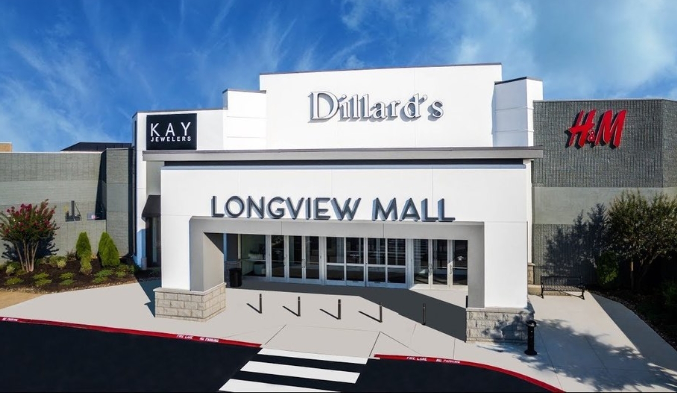 Dillard’s and a partner purchased the Longview Mall in Texas earlier this year. The department store chain is an anchor at the property. (CoStar)