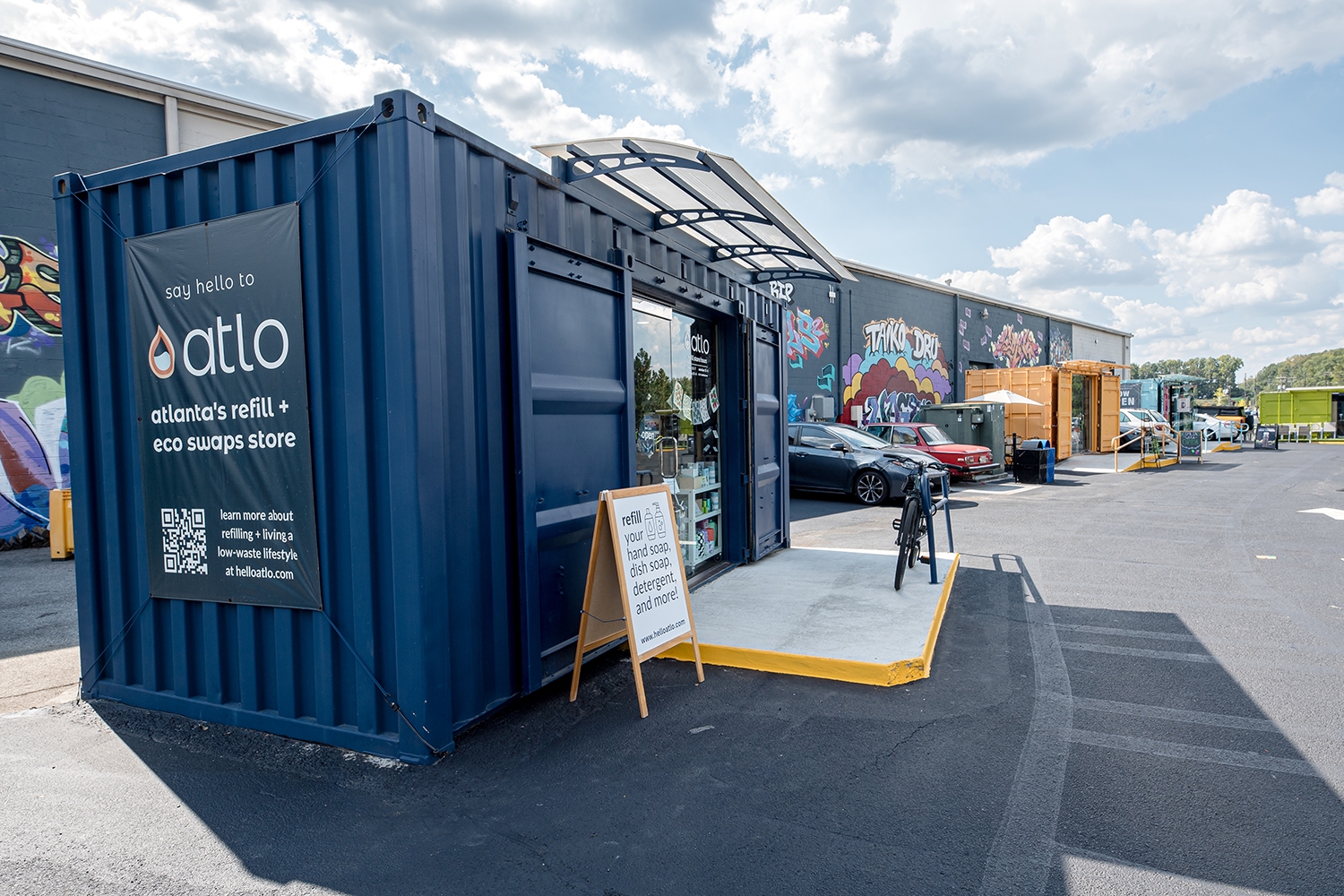 News | Small spaces, including shipping containers, afford local ...