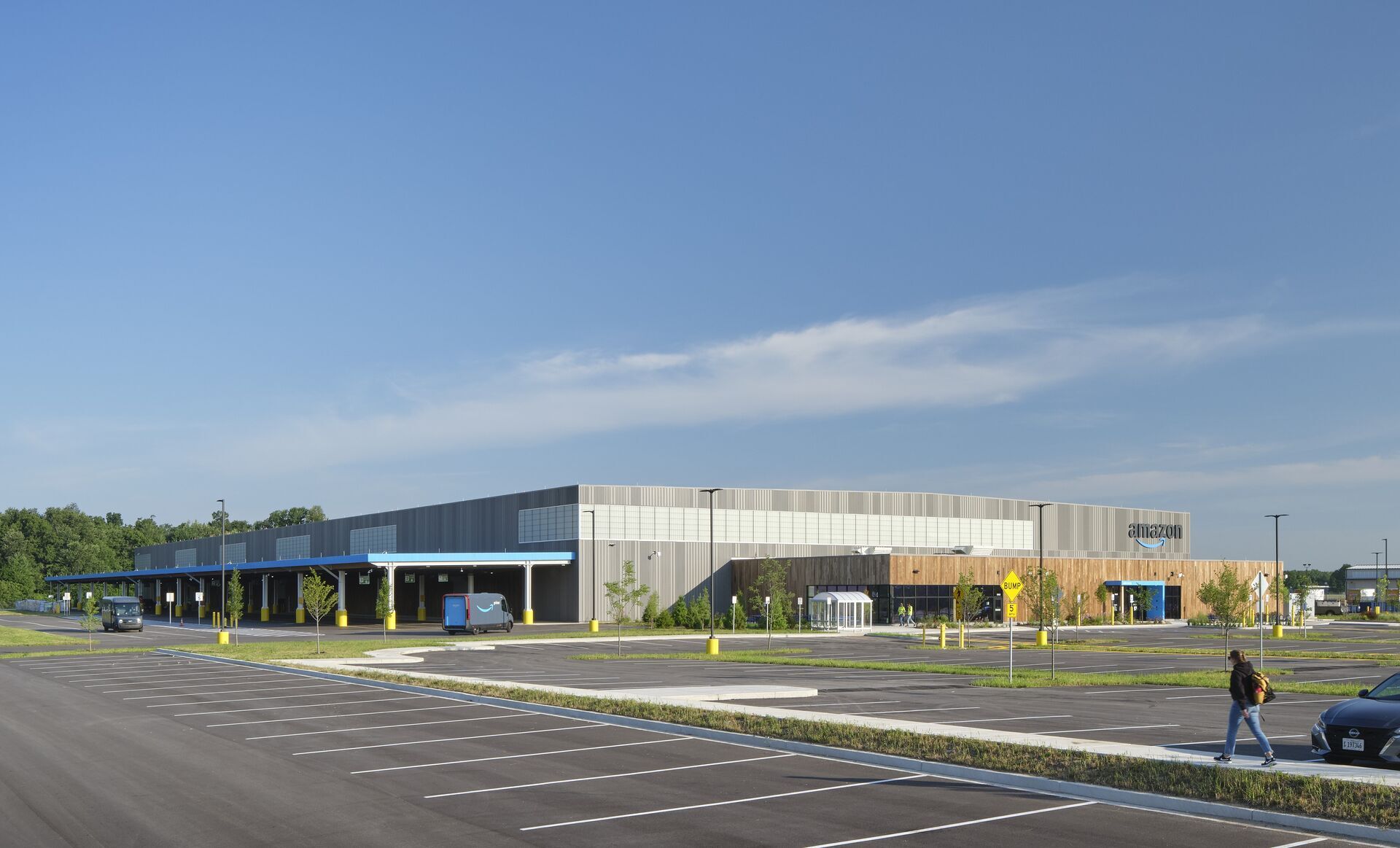 The landscaping was designed to help control stormwater runoff and control erosion. (ZGF Architects) 