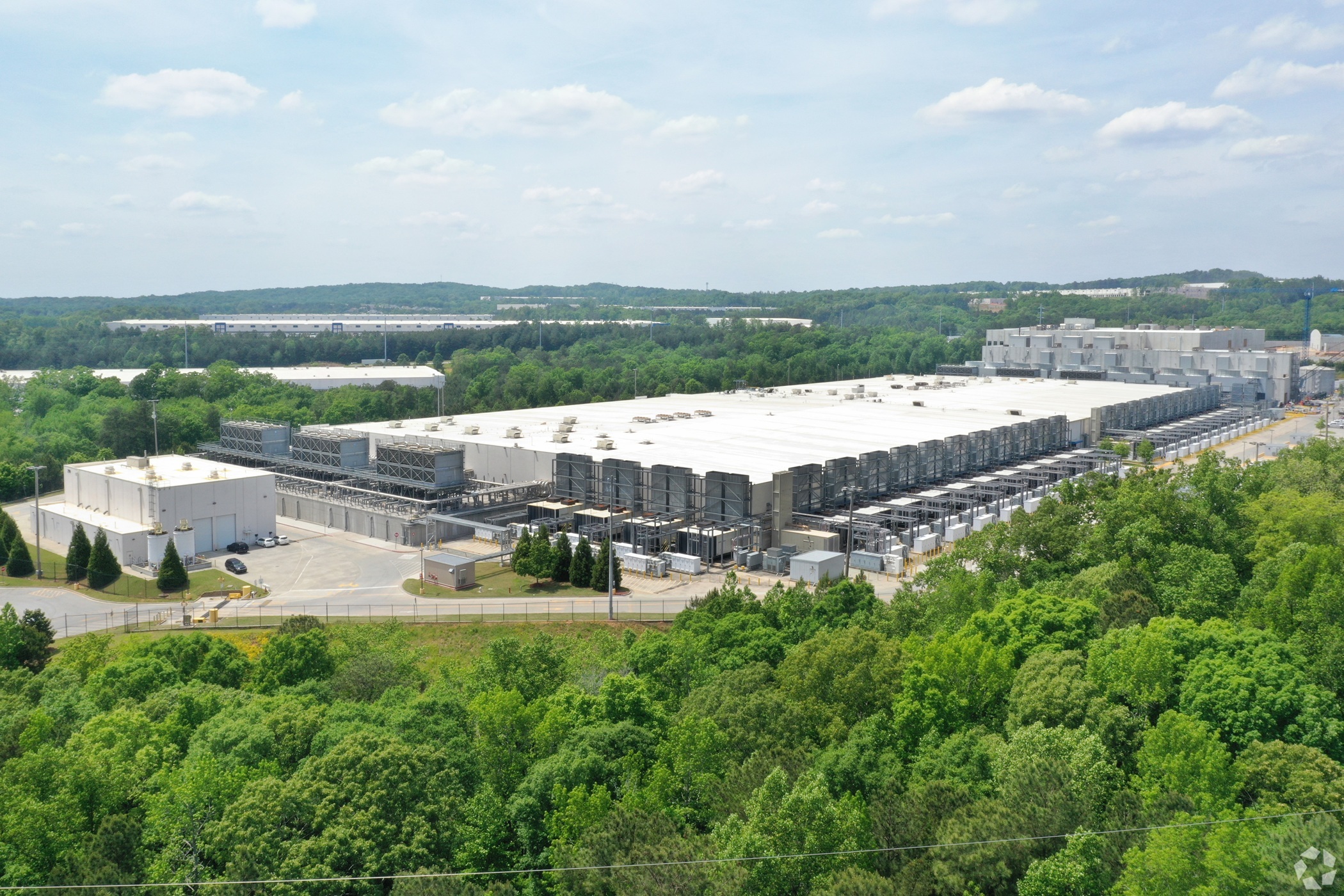 This Google data center in Lithia Springs, Georgia, is one of the largest in the state. (CoStar)