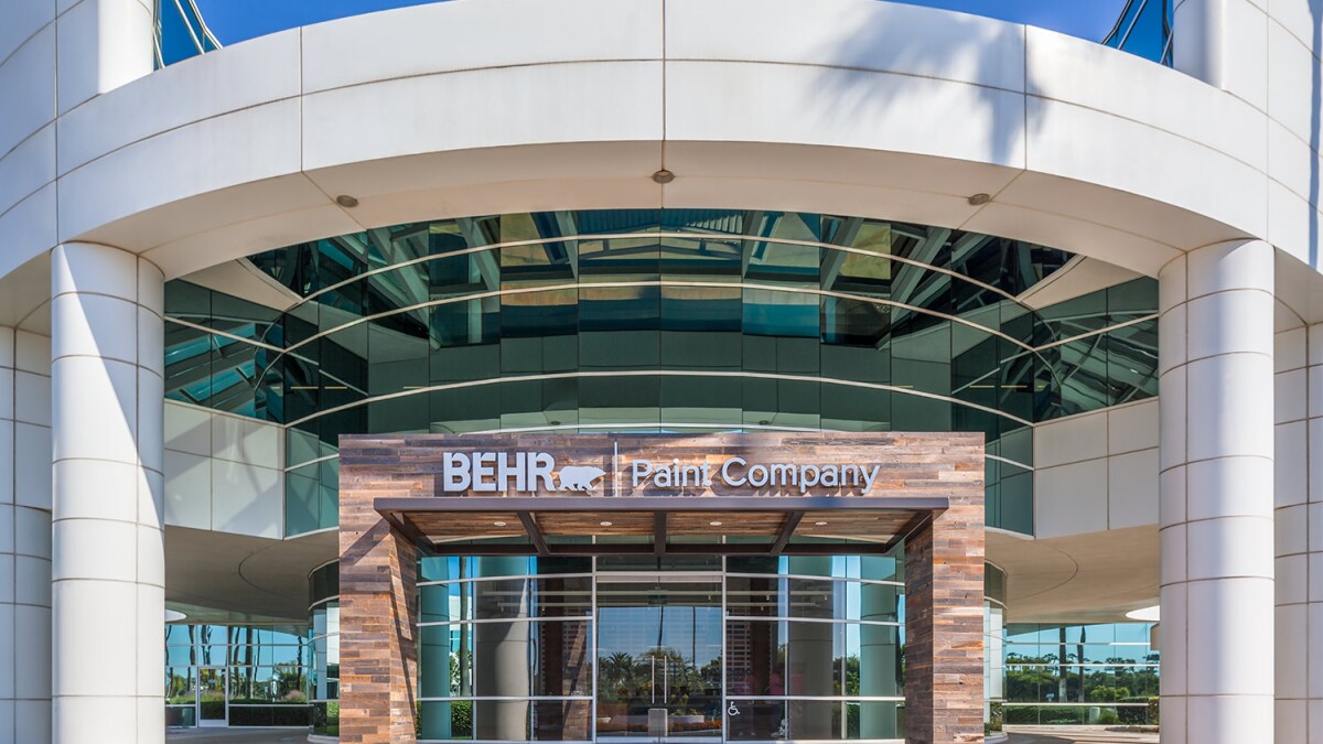 Behr Paint's New Headquarters Pays Homage to its Founding in a Wood-Paneled Station Wagon