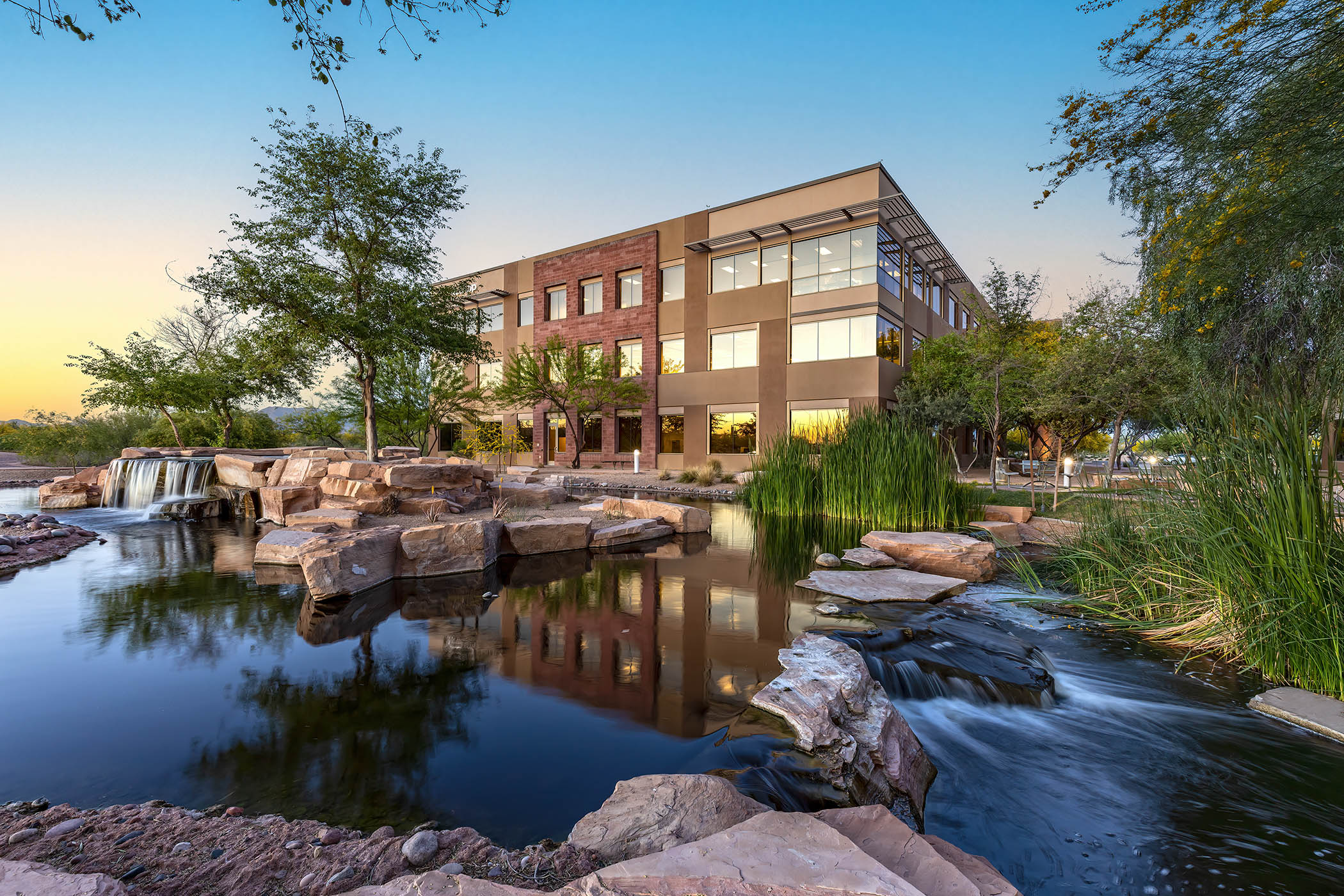 Progress Residential, which is kicking off a new single-family rental securitization offering, is headquartered at Riverwalk 7500 in Scottsdale, Arizona. (CoStar)