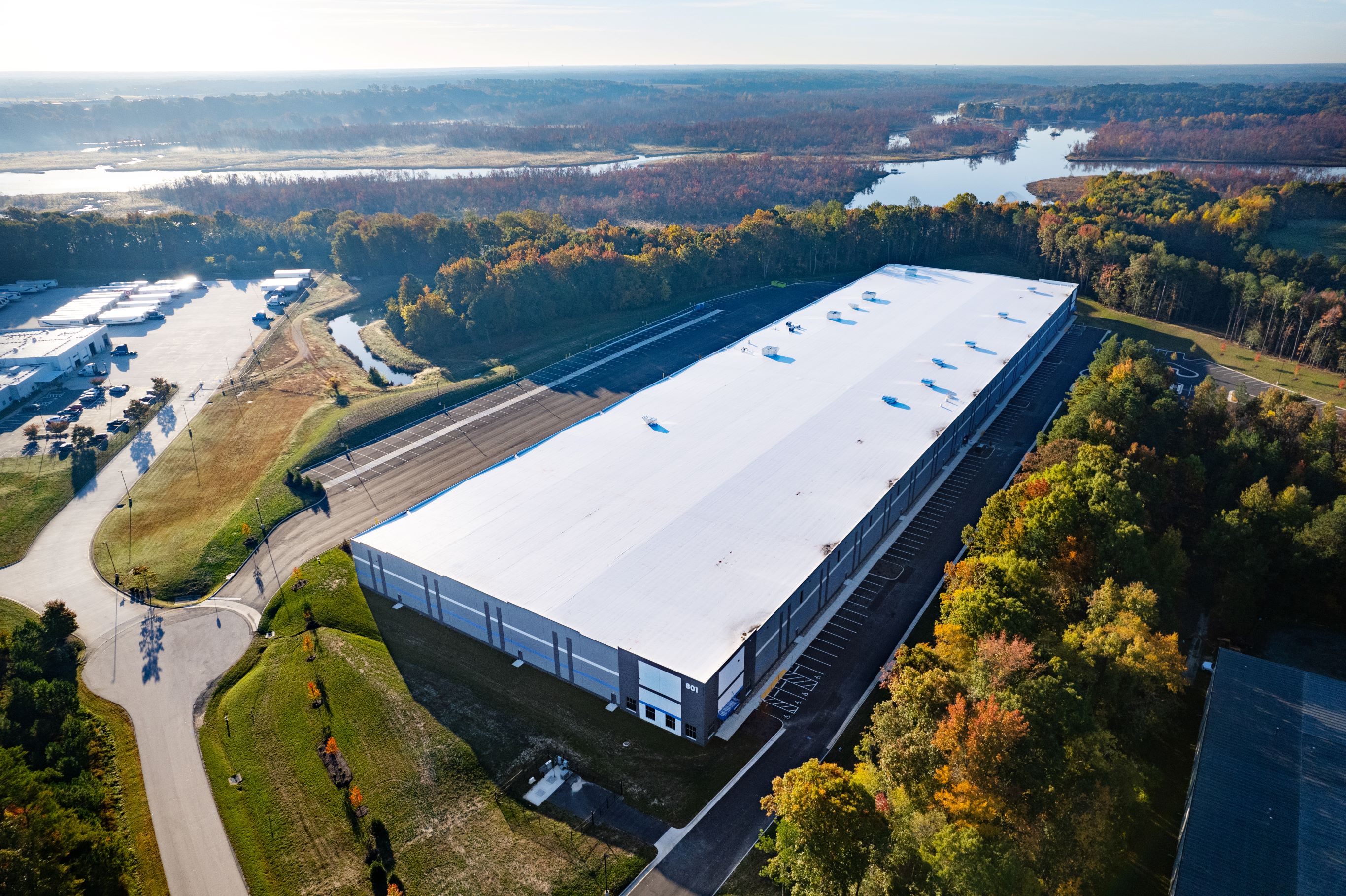 Port 801, an industrial and logistics facility near Richmond, Virginia, has traded hands. (Lingerfelt)