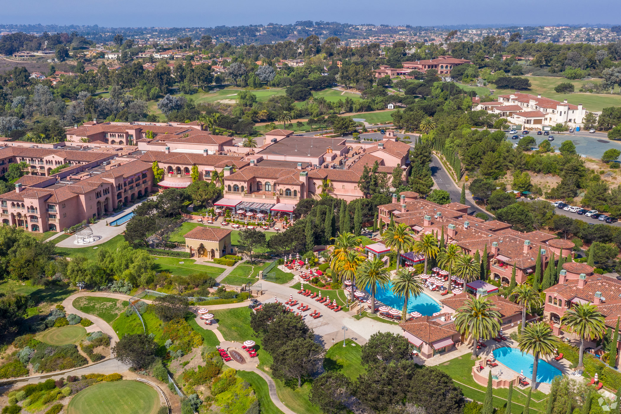 KSL Resorts' executives pointed to the Fairmont Grand Del Mar in San Diego as an example of a luxury property that has benefited from its brand partnership. (CoStar)
