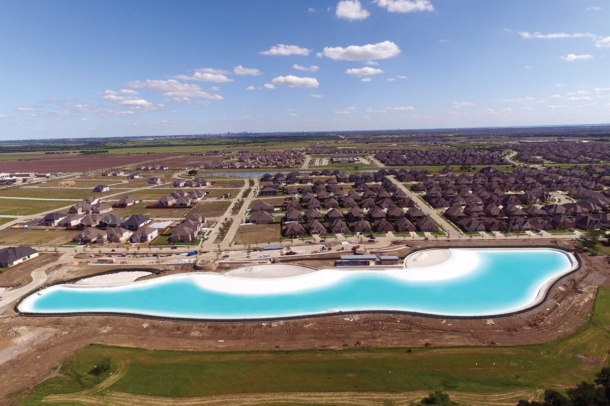 The Biggest Artificial Swimming Lagoon in Texas, at 5 Acres, Seeks