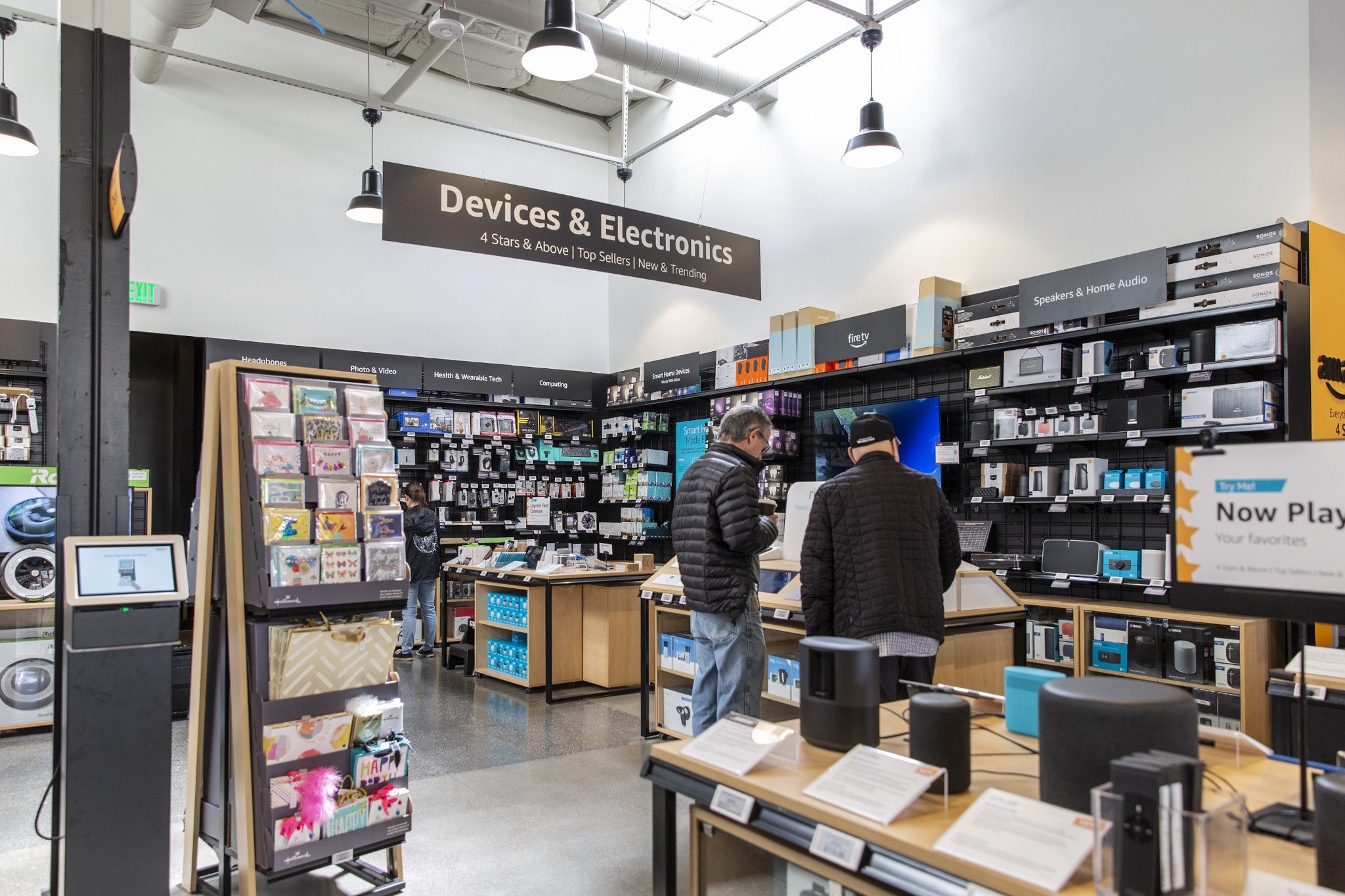 Electronics and appliance sellers were among those posting notable sales gains during July, according to the Commerce Department. (Getty Images)