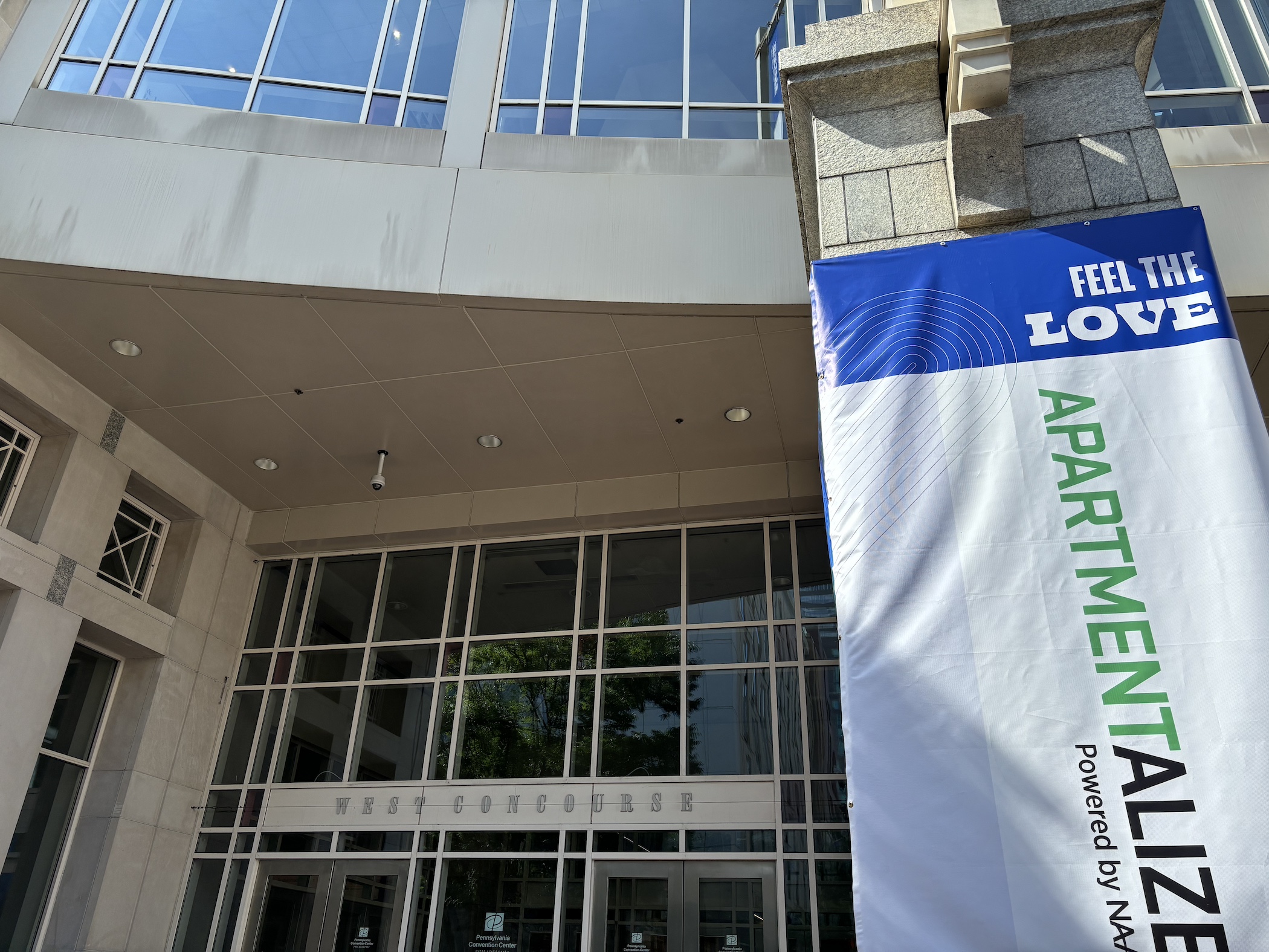 The National Apartment Association's annual Apartmentalize conference is being held in Philadelphia. (Katie Burke/CoStar)