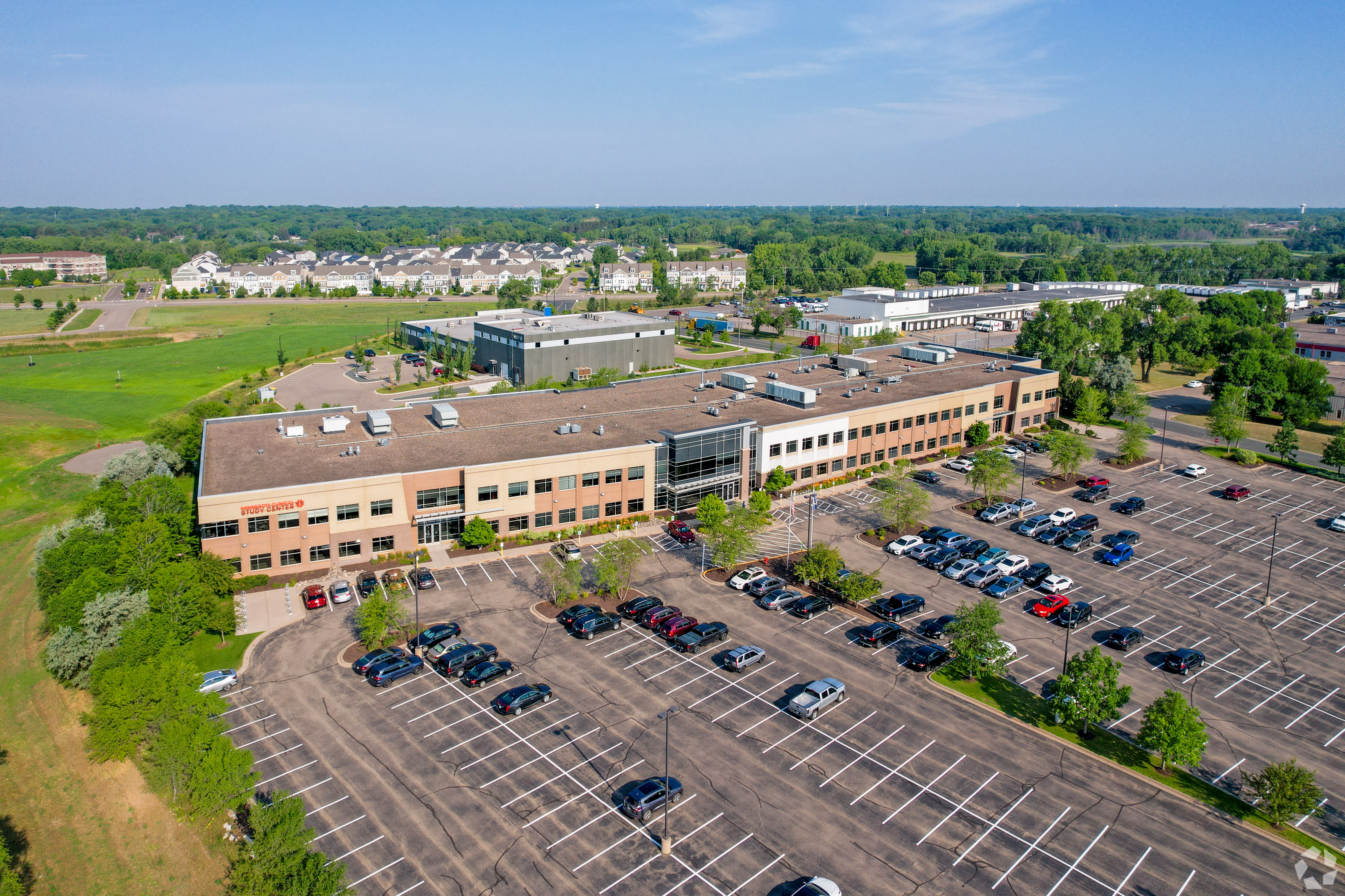 This multi-tenant office building New Brighton, Minnesota is leased mainly to DSI (Data Sciences International). (CoStar)