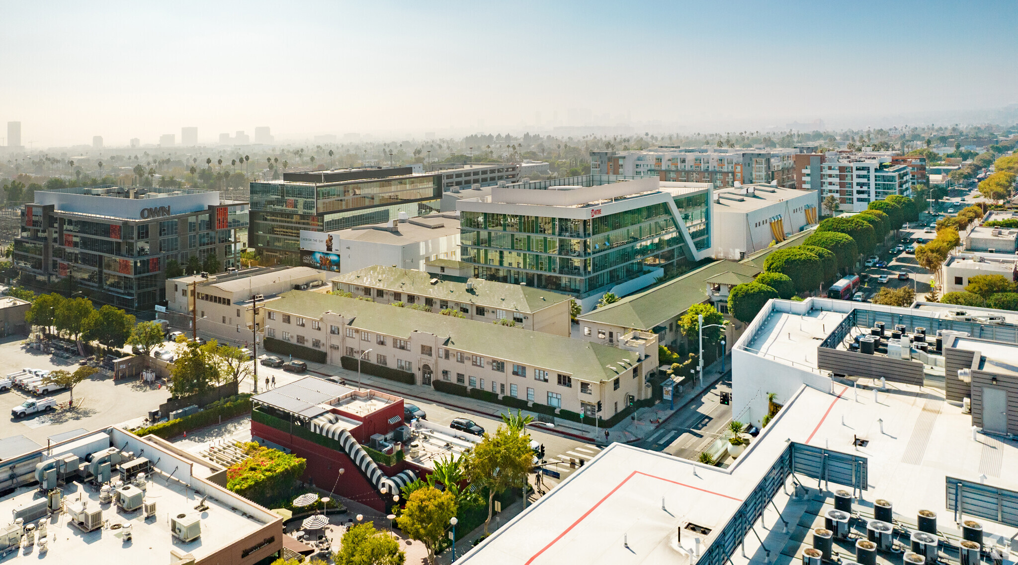 The Formosa West building is located in CIM Group's The Lot office complex in West Hollywood. (CoStar)