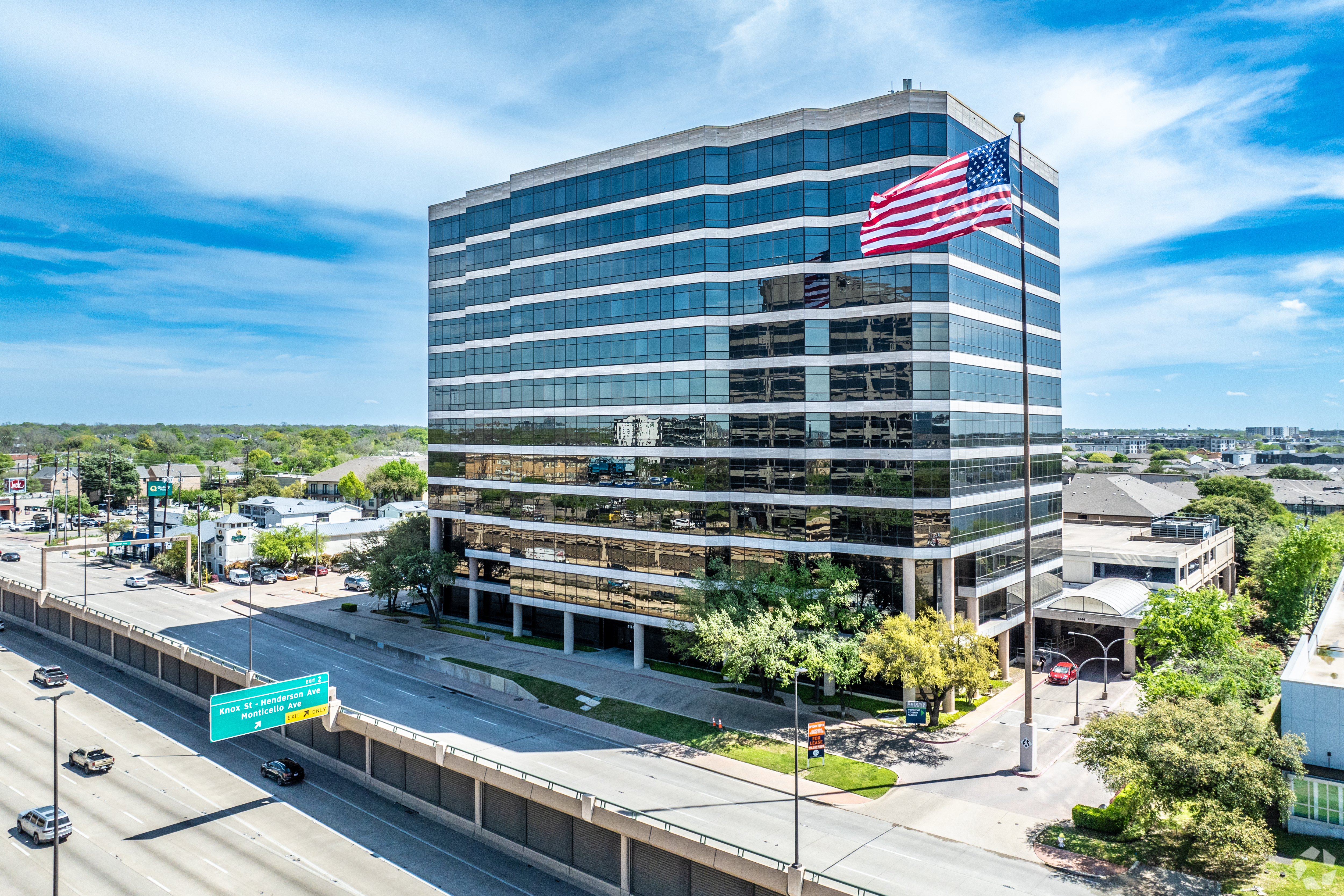 Uptown Tower, a 12-story, nearly 254,000-square-foot office building along North Central Expressway in Dallas, was sold to an affiliate of Bradford Cos. (CoStar)