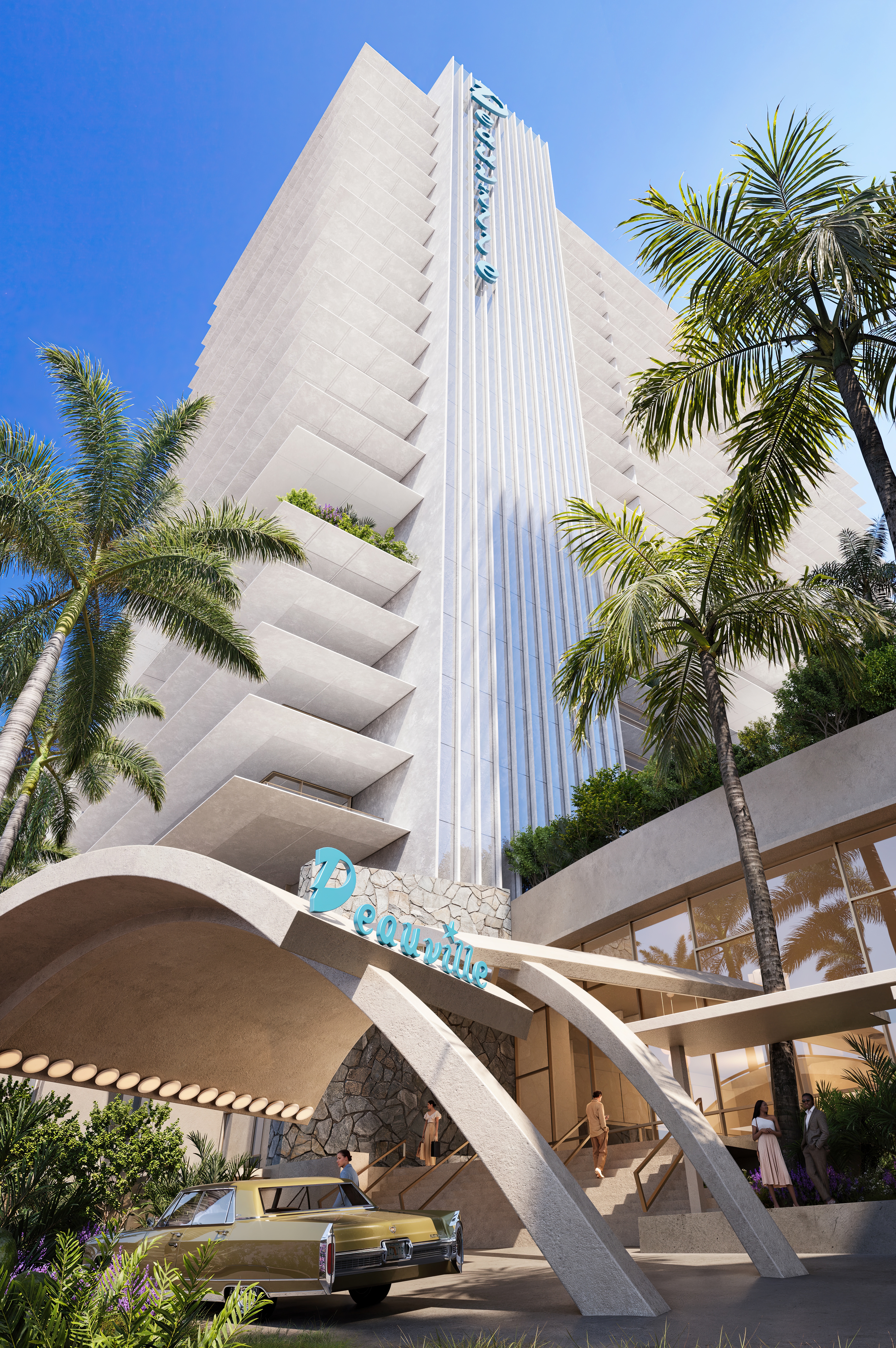 Terra and Deauville Associates have scored final approval from the city of Miami Beach to rebuild part of the historic Deauville Hotel as well as a new condominium tower. (Terra)