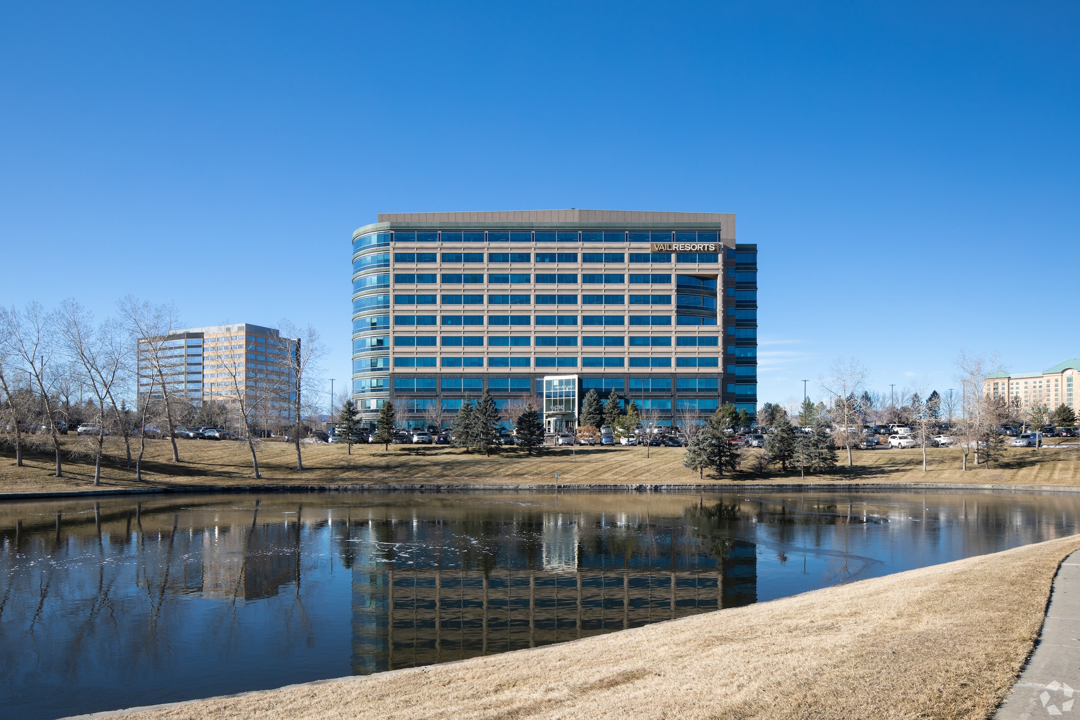 Vail Resorts has been headquartered at 390 Interlocken Crescent near Denver since 2006. (CoStar) 
