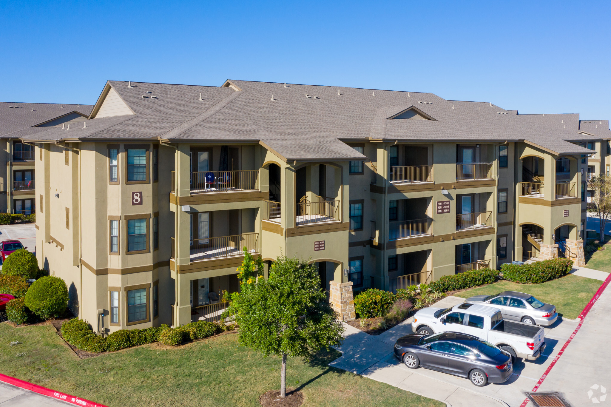 The Villas at Sundance apartment complex has 252 units. (CoStar)