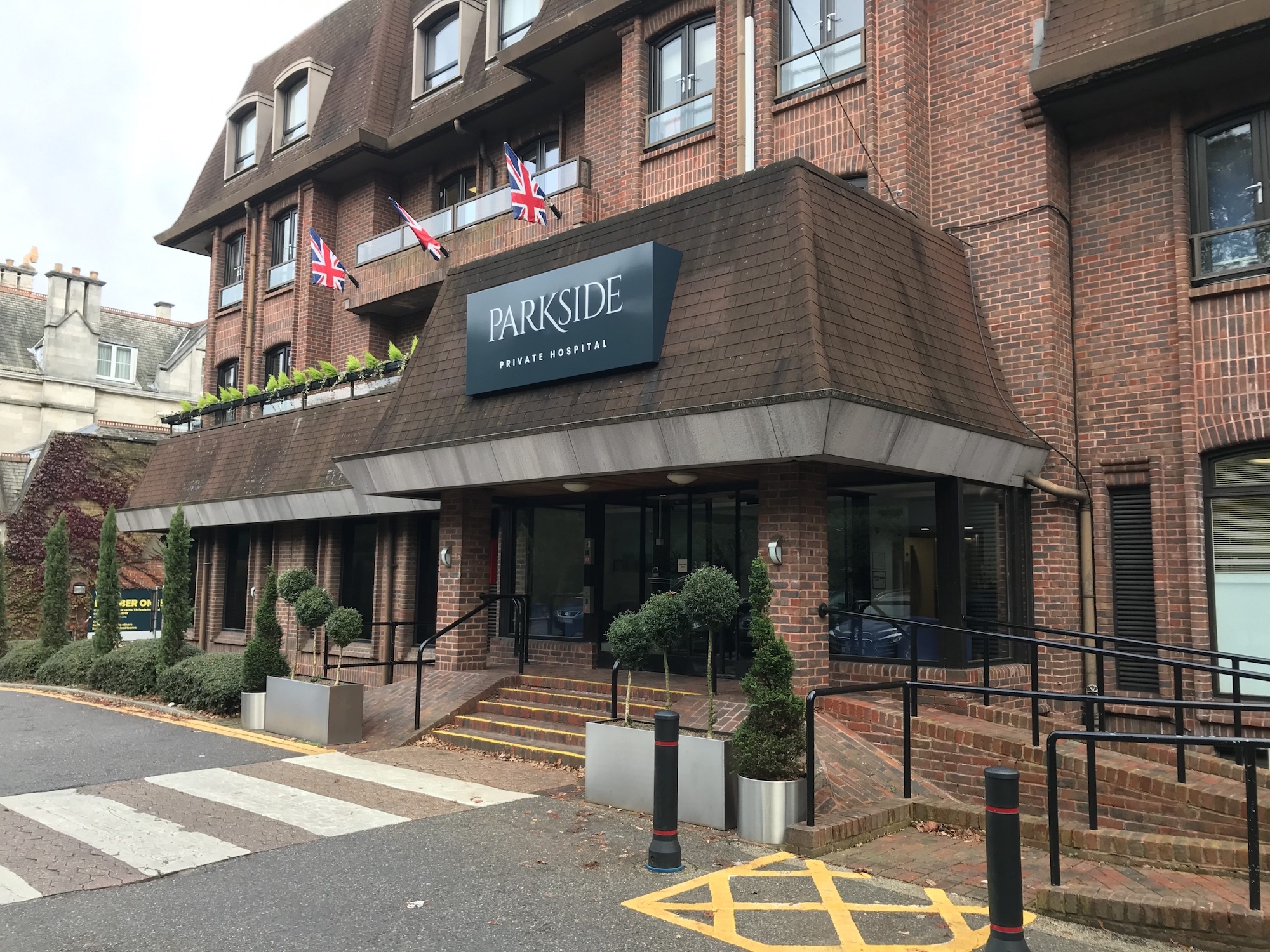Parkside Private Hospital in London is held by Northwest Healthcare Properties REIT. (CoStar)
