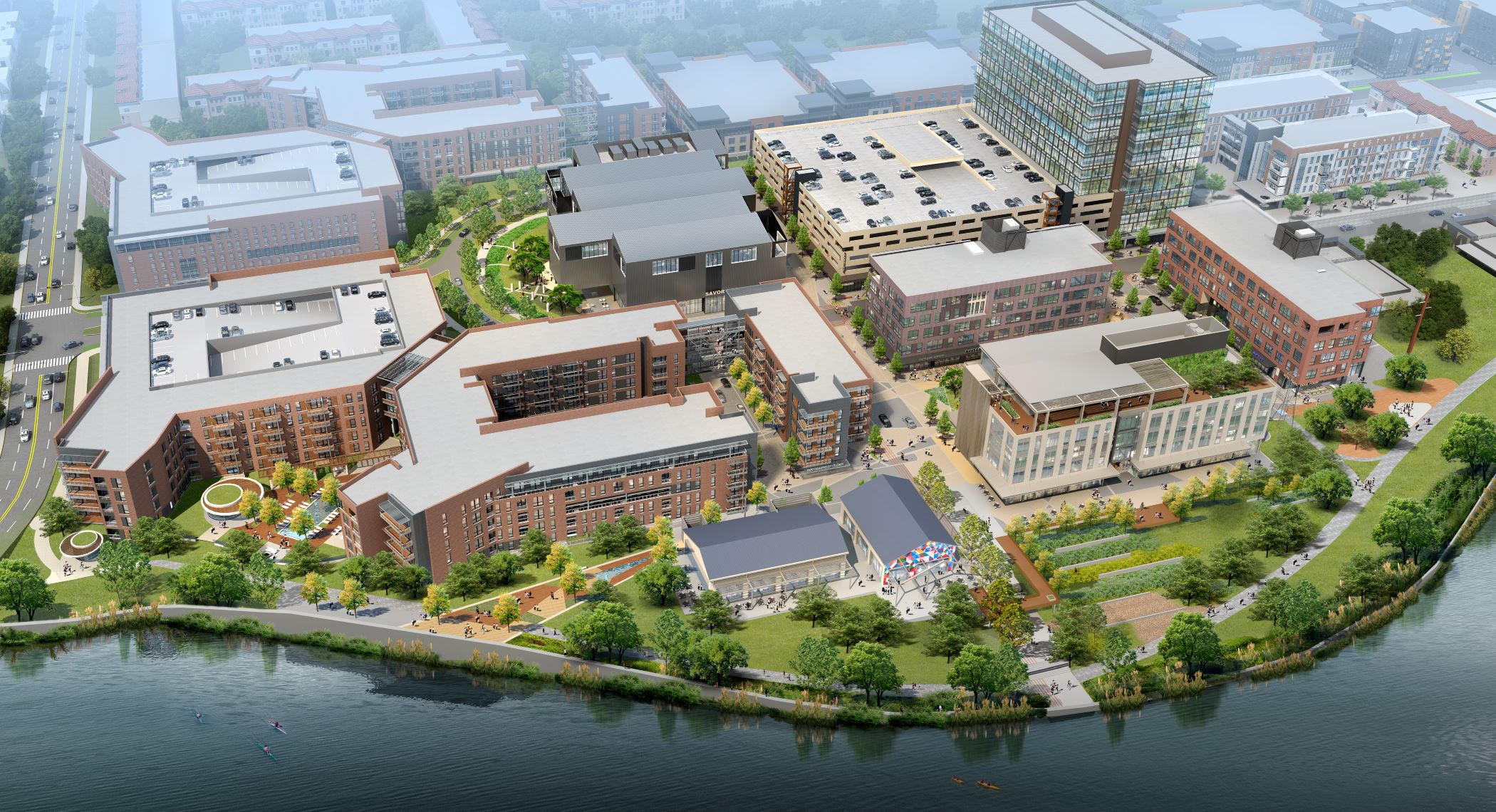 Suderman & Young Towing Co. signed a 6,000-square-foot lease at Midway's East River development. (Midway) 