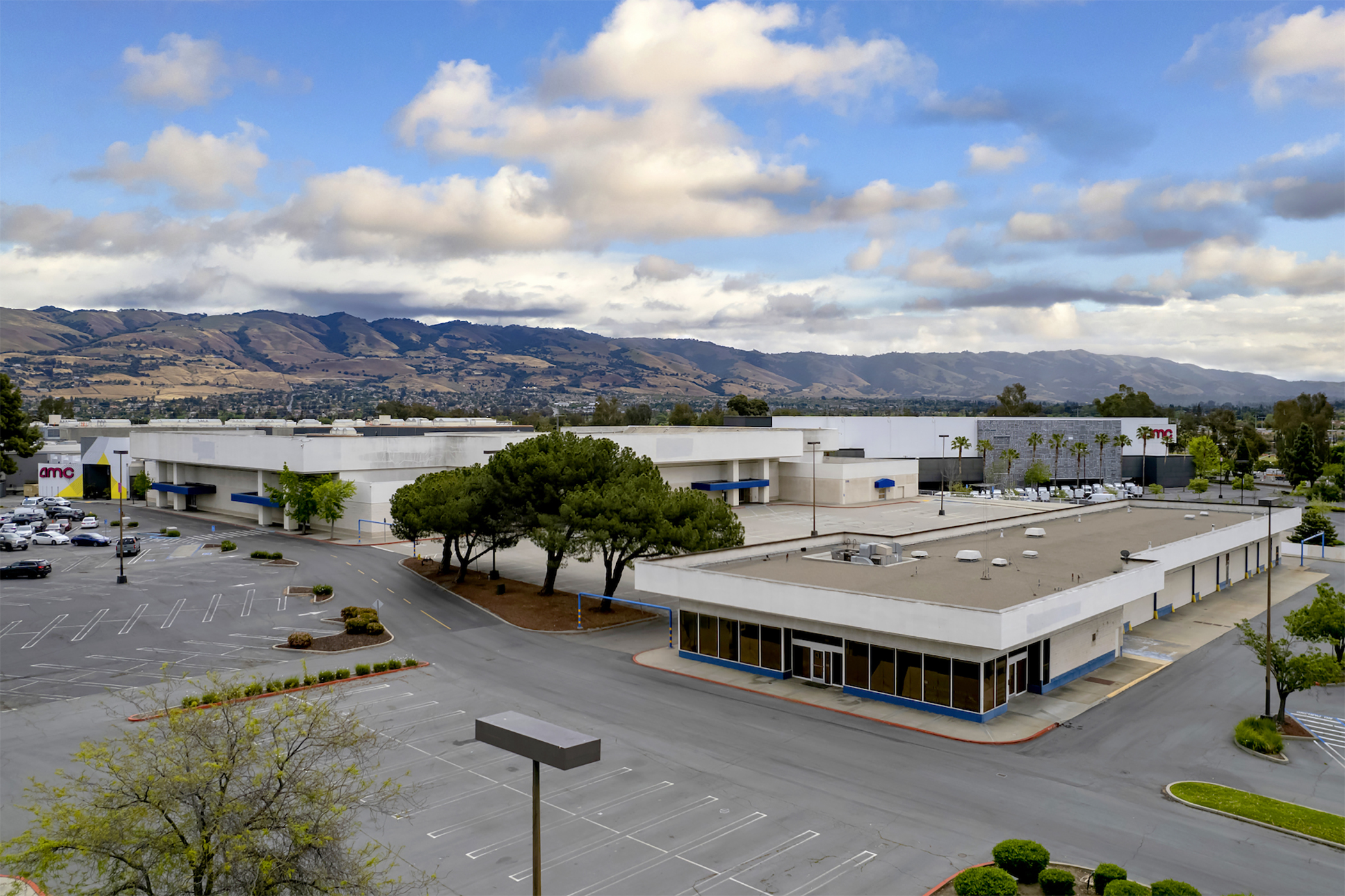 The two-building former Sears site at 2180 Eastridge Loop in San Jose, California, has been sold for nearly $25 million.