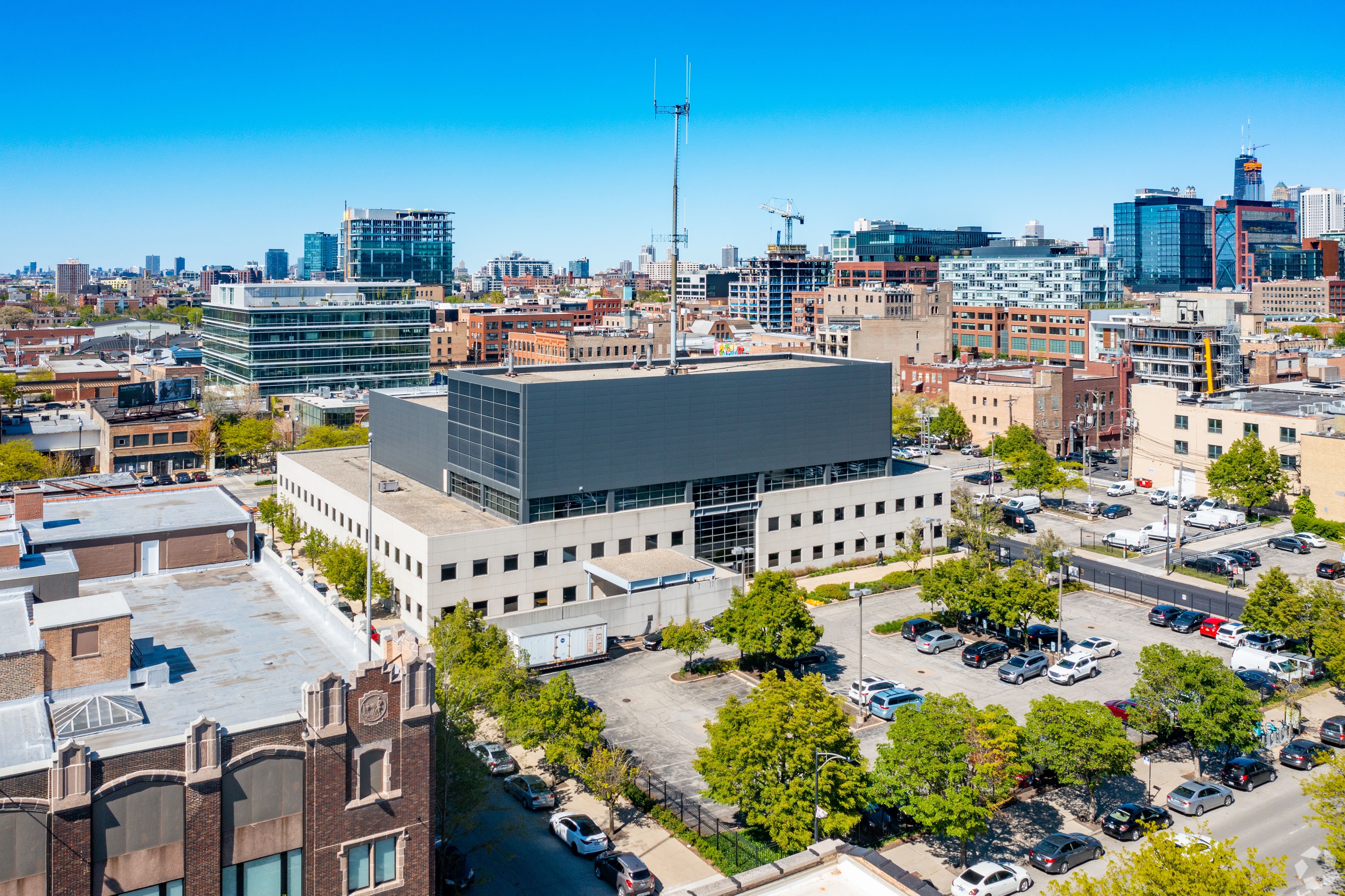 The Chicago Transit Authority is selling a building at 120 N. Racine Ave. in the Fulton Market district. (CoStar)