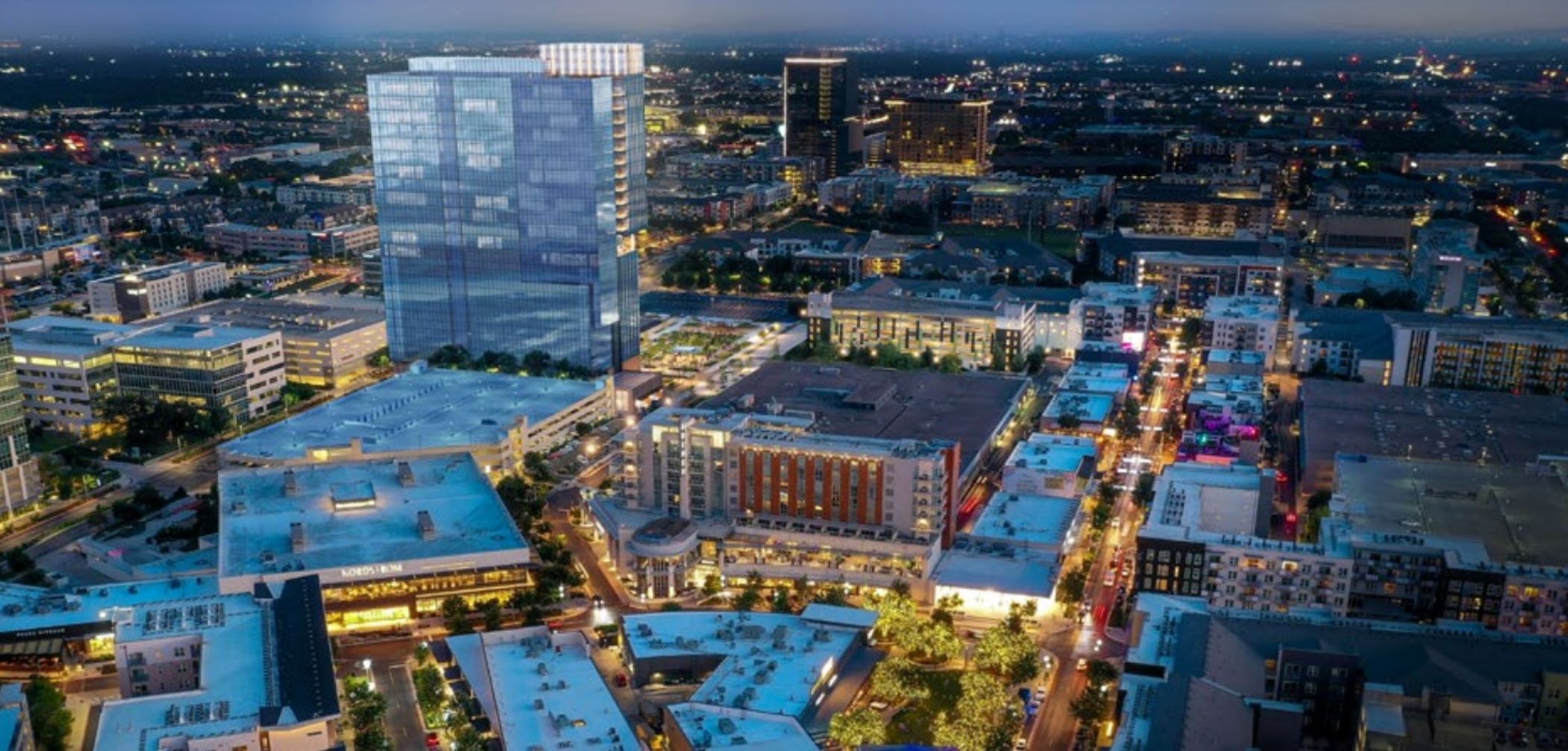 Cousins Properties is planning to build Domain Central 1 to expand its holdings in The Domain in Austin, Texas. (Endeavor Real Estate)