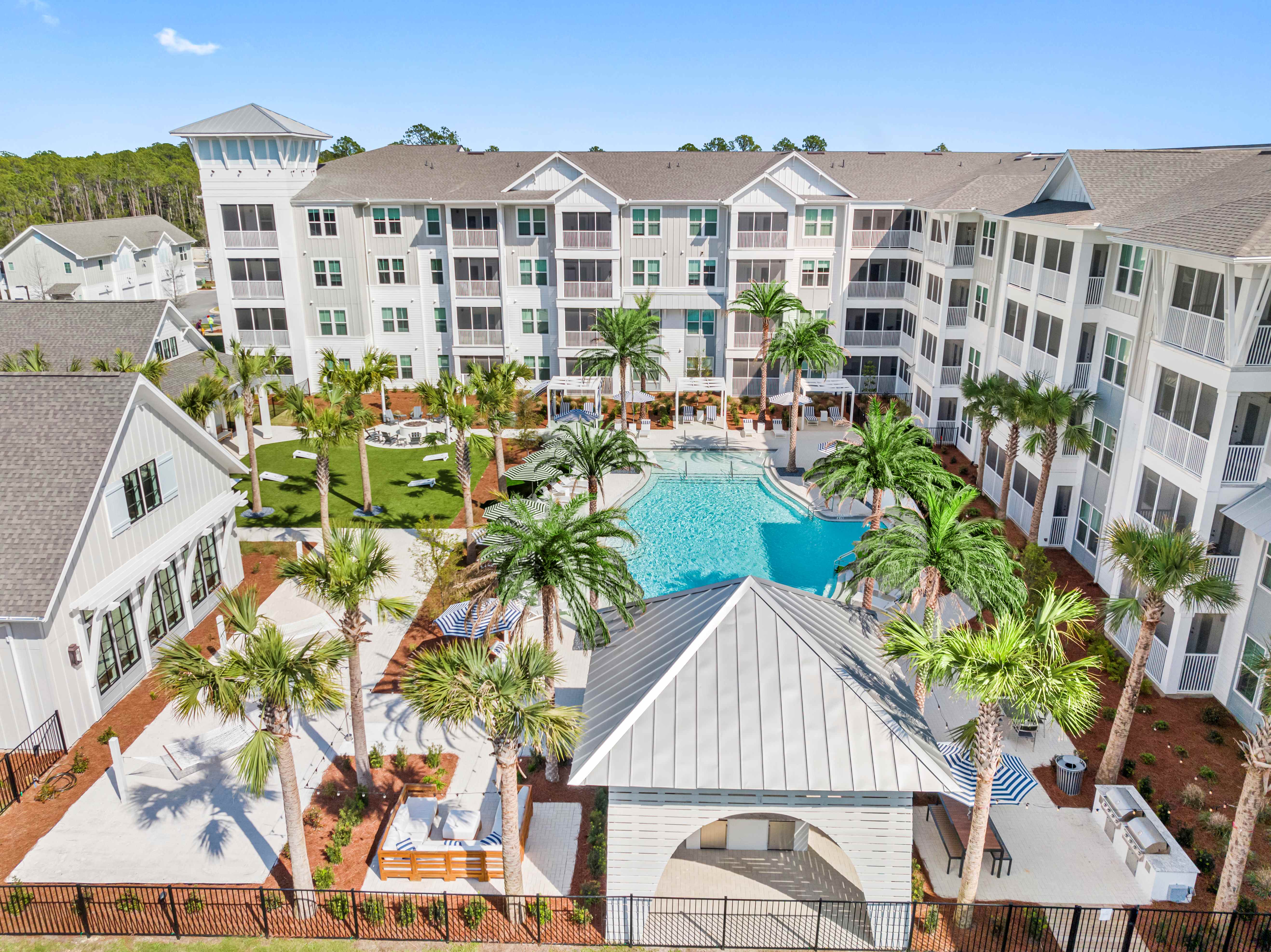Primrose, a 288-unit multifamily property in Santa Rosa Beach, Florida, is the latest addition to Olympus Property's portfolio along Florida's Emerald Coast. (Olympus Property)