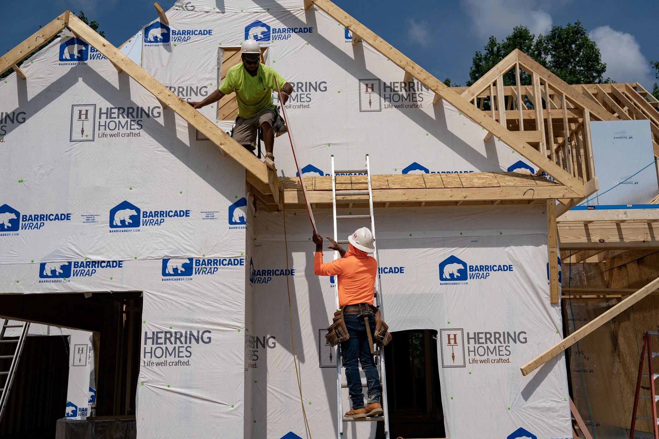 Analysts said planned new tariffs on imported steel and aluminum could further raise expenses for housing and other types of construction projects. (Getty Images)