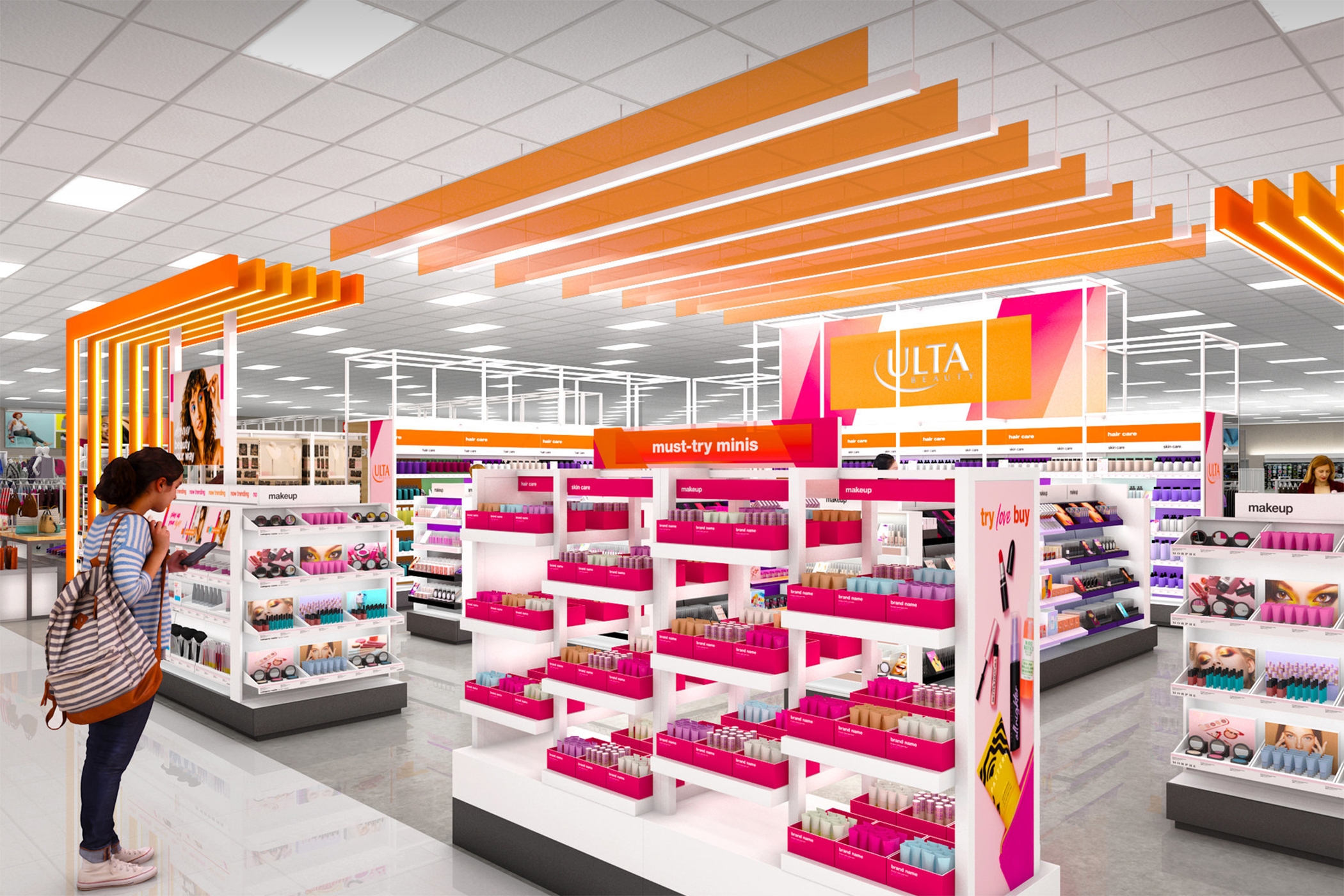 Ulta Beauty’s shops at Target are about 1,000 square feet. (Ulta Beauty)