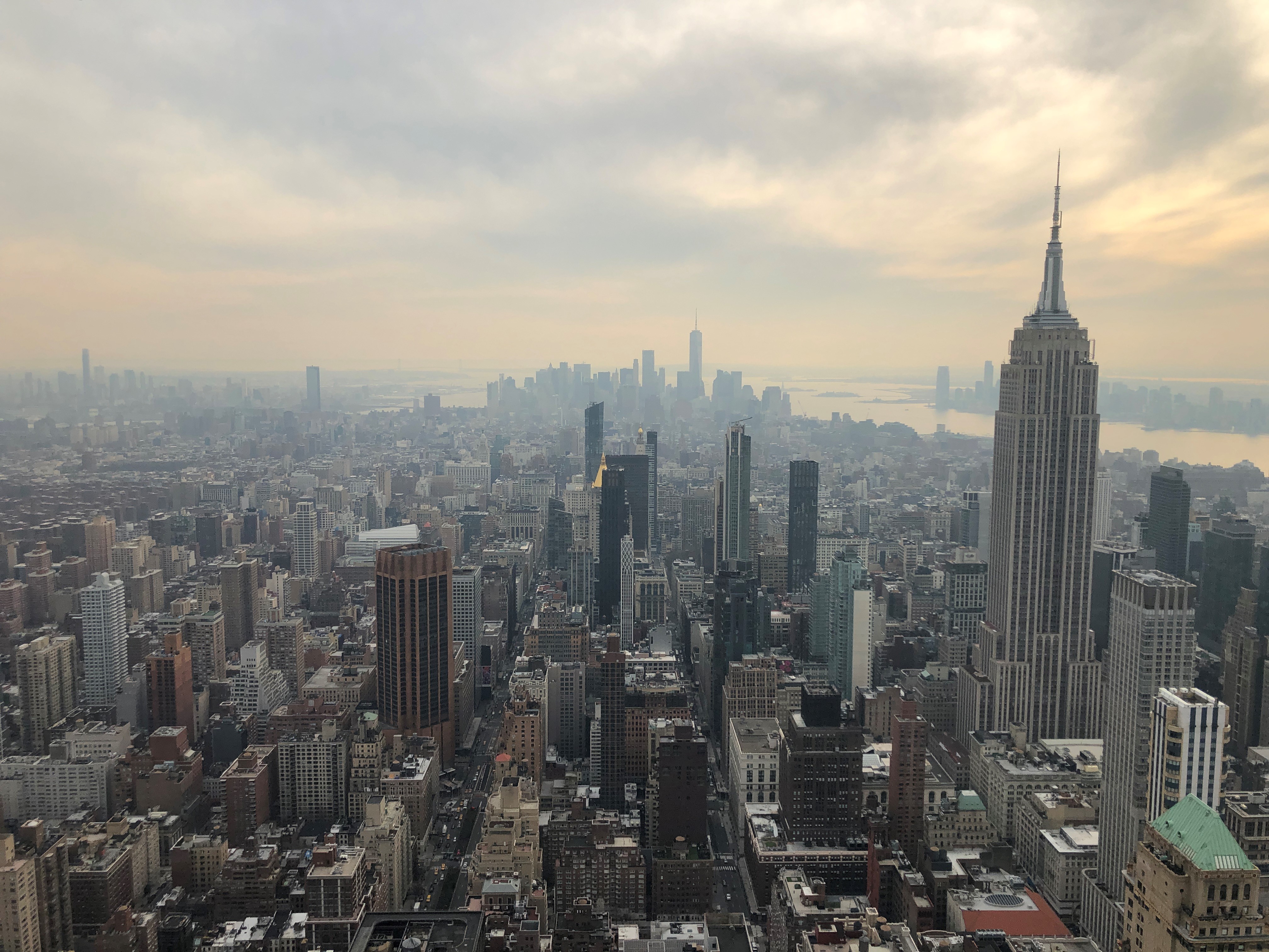 Manhattan's average office visit rate rose to 77% of the pre-pandemic level in June, according to a new study. (Andria Cheng/CoStar)